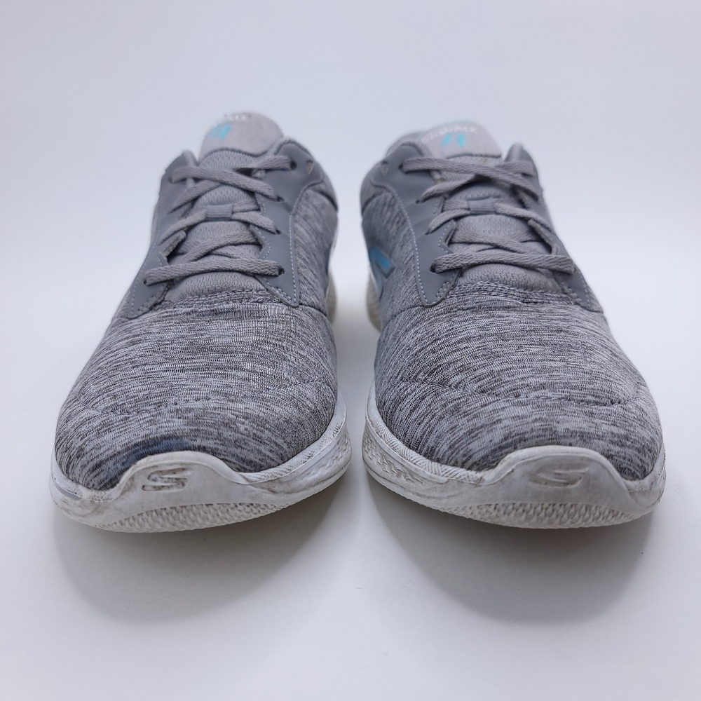 Skechers Womens GOwalk 4 GOGA MAX Quick-Fit Size 10 14173 - Picture 4 of 11